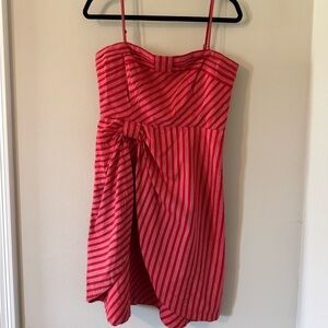 ❣️Red and White Cocktail Sundress Spaghetti Straps by lil❣️